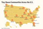 Où vivent les personnes ayant de minuscules maisons aux États-Unis