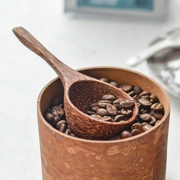 Cuillère à café en bois de coco
