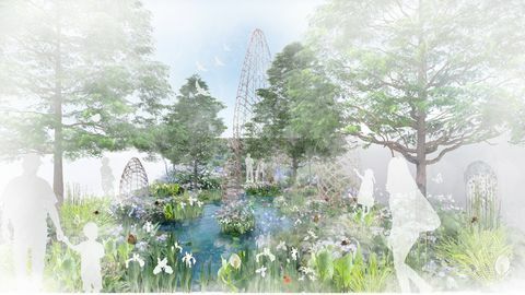 Guangzhou Chine: Jardin de Guangzhou, Chelsea Flower Show 2020 - jardins d'exposition