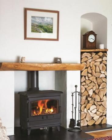 Croft Small Slimline poêle à bois et multi-combustibles