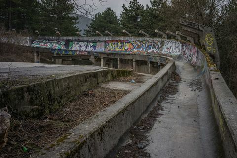 Piste de bobsleigh aux Jeux olympiques d'hiver de 1984 à Sarajevo