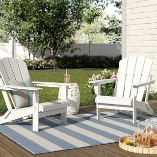 Chaise Adirondack Lopes, ensemble de 2