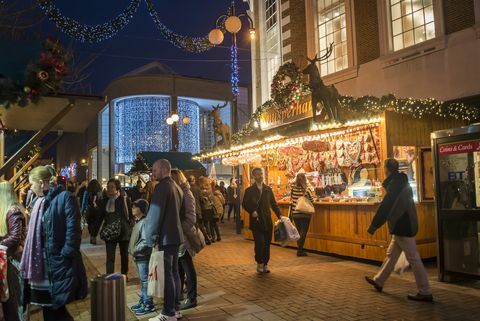 Marché de Noël de Kingston à Kingston upon Thames, Londres