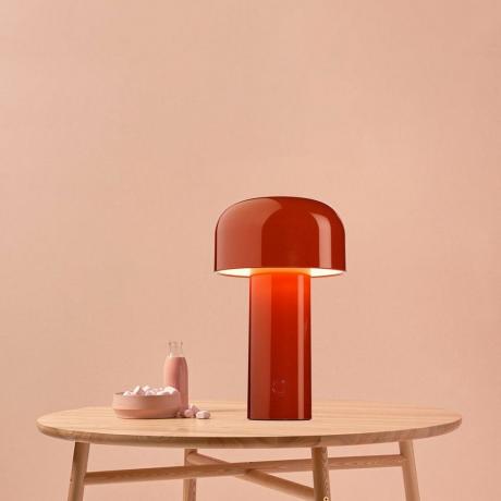 Lampe de table champignon moderne