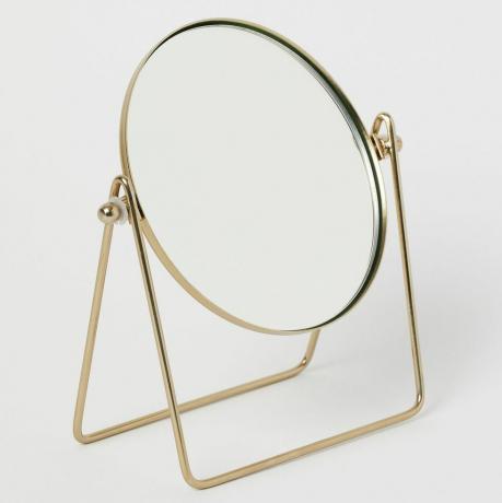 Miroir de salle de bain doré