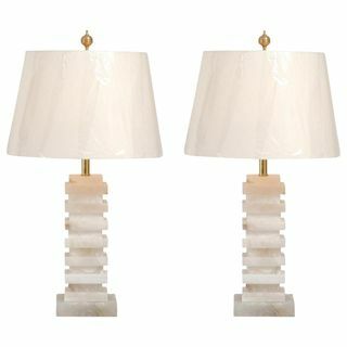 Lampes Vintage en Marbre