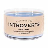 Bougie introvertie