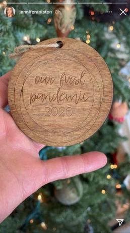 Ornement pandémique de Noël 2020