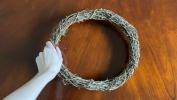 Comment faire une couronne de Noël - DIY guirlande facile