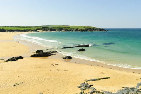 Harlyn Bay, Cornwall, Royaume-Uni