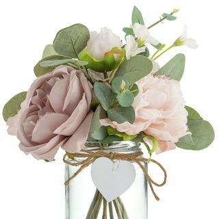 Faux vase fleuri