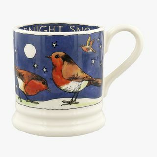 Tasse de 1/2 pinte de Robins In The Snow