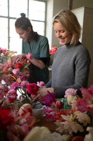 lucy vail à la ferme florale de floriston