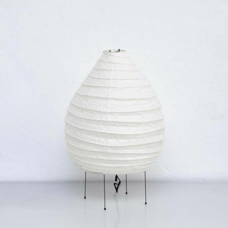 Lampadaire en papier Washi en bambou Akari 22N