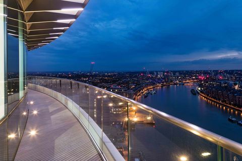 Lombard Wharf - Londres - penthouse - terrasse - Harrods Estates