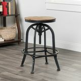 Tabouret de bar pivotant à hauteur réglable Southbridge