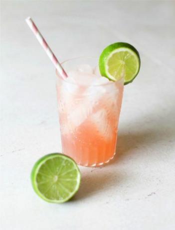 margarita à la limonade rose