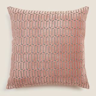 Coussin Jacquard Velours Coupé