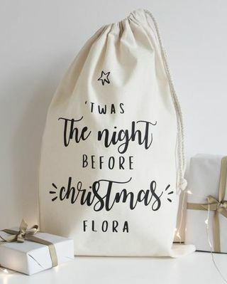 Sac de Père Noël personnalisé