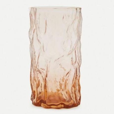 Vase tronc en verre