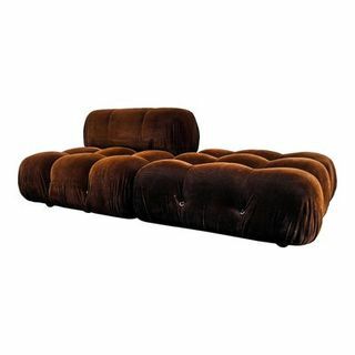 Chaise longue marron Camaleonda