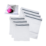 Trousse de toilette en filet, paquet de 6