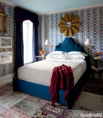 chambre bleue