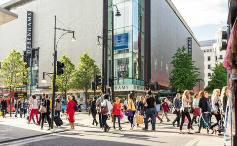 Le magasin phare de Debenhams sur Oxford Street