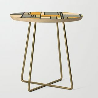 Table d'appoint artistique