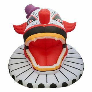 Clown effrayant de 20 pieds gonflable