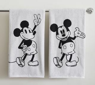 Serviettes réversibles organiques Disney Mickey Mouse