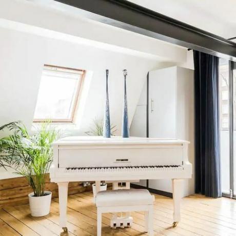 airbnbs avec pianos à londres