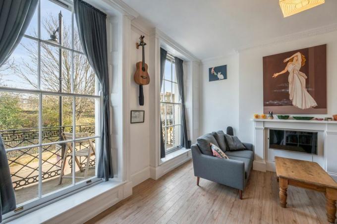 appartement à vendre à clarremont square, londres, avec des liens vers harry potter