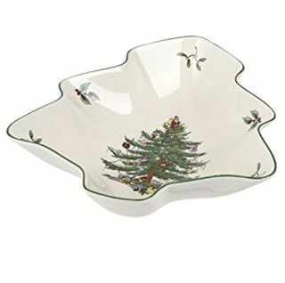 Portmeirion Home & Gifts Assiette Sapin de Noël Simple