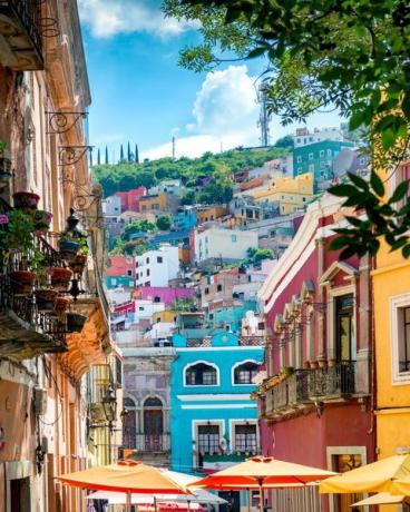 Guanajuato rues colorées Mexique