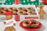 Le beignet glacé au pain d'épice et au gâteau au fromage de Krispy Kreme vous plongera dans l'esprit de Noël