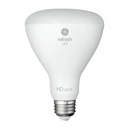 GE Refresh 2-Pack 65 W Équivalent Dimmable Daylight Br30 LED Lightture Light Ampoule