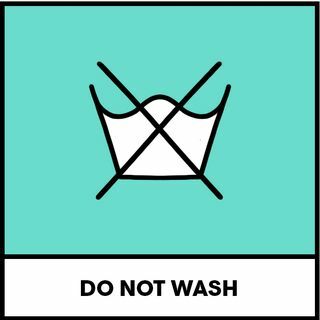 Ne pas laver le symbole du linge