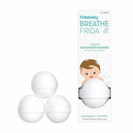 Bombes de bain à vapeur naturelle Fridababy