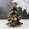 Les arbres de Noël de plantes succulentes sont le nouvel arbre de Noël alternatif