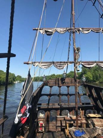 Bateau pirate sur Airbnb