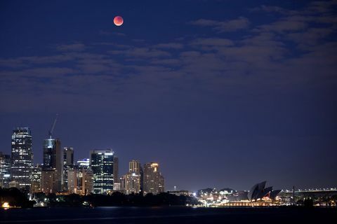 lune de sang sydney