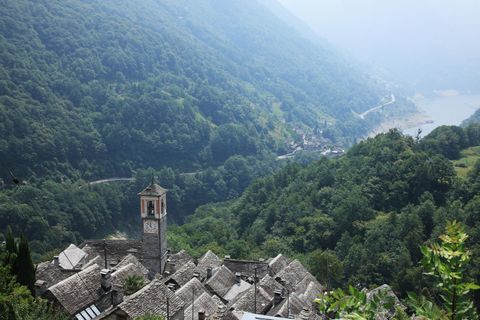 Corippo - vue sur le village