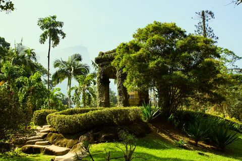 Monument, Jardim Botanico, Rio de Janeiro, Brésil