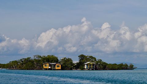 L'île de Stann Creek au Belize