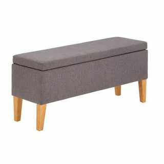 Banc de rangement en tissu Chatham