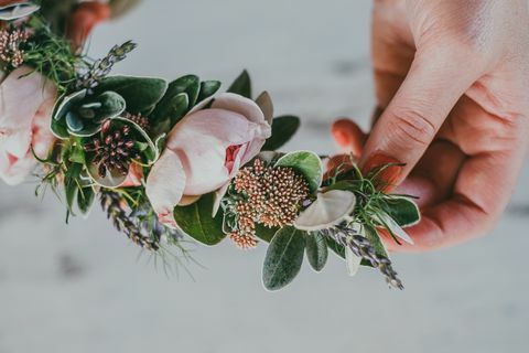 Couronne florale 2 // Ross Talling Photography // 3acre Blooms