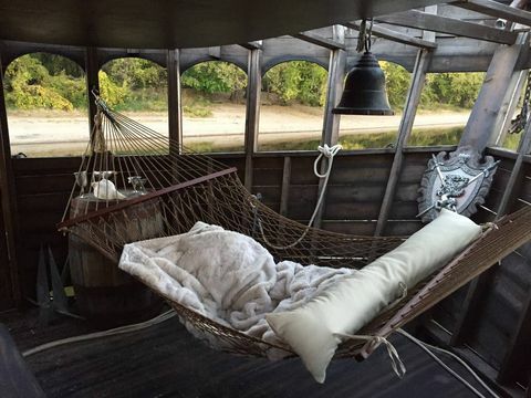 Bateau pirate sur Airbnb