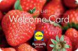 La carte de bienvenue Lidl vous offre 6 articles gratuits en magasin