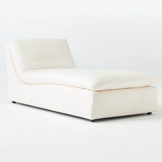 Chaise longue Turn Ivoire